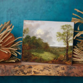 トマス・ゲインズボロ | Cottで森の風景 フォトプラーク (側面)