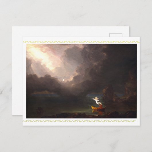 トマス・コールによる人生の旅 ポストカード (正面/裏面)