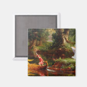 トマス・コールによる人生の旅 マグネット (正面/裏面)