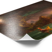 トマス・コールによる人生の航海 フォトプリント (角)