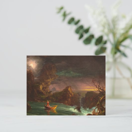 トマス・コールによる人生の航海 ポストカード (スタンド正面)