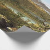 トマス・コール二湖と山の景色 ラッピングペーパー (角)