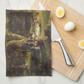 トマス・コール・ザ・ピック・ニック キッチンタオル (四つ折り)