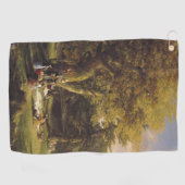 トマス・コール・ザ・ピック・ニック ゴルフタオル (横)