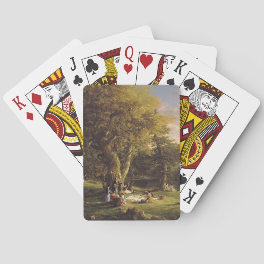 トマス・コール・ザ・ピック・ニック トランプ (裏面)