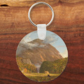 トマス・コールA山峠の眺め キーホルダー (正面)