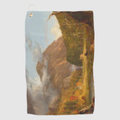 トマス・コールA山峠の眺め ゴルフタオル (正面)