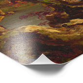 トマス・コールA山峠の眺め フォトプリント            (角)