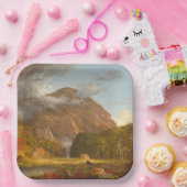 トマス・コールA山峠の眺め ペーパープレート (パーティー)