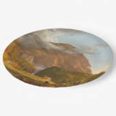 トマス・コールA山峠の眺め ペーパープレート (アングル)