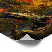 トマス・コールA山峠の眺め ポスター (角)