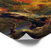 トマス・コールA山峠の眺め ポスター (角)