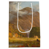 トマス・コールA山峠の眺め ミディアムペーパーバッグ (裏面)