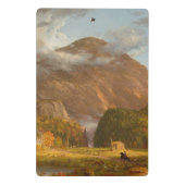 トマス・コールA山峠の眺め ミニクリップボード (裏面)