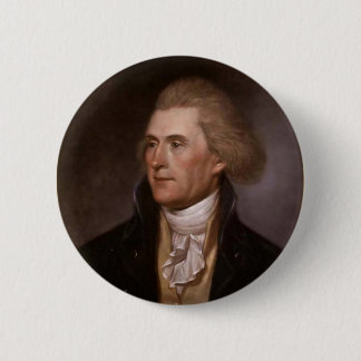 トマス・ジェファーソン大統領 缶バッジ