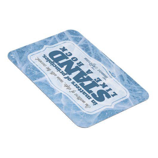 トマス・ジェファーソン感動的引用文「原理」 マグネット (右側)