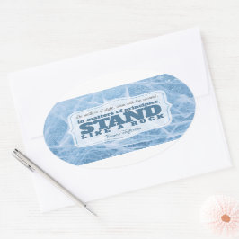 トマス・ジェファーソン感動的引用文「原理」 楕円形シール