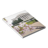 トマス・ジェファーソン記念花さくらんぼ ノートパッド (アングル)