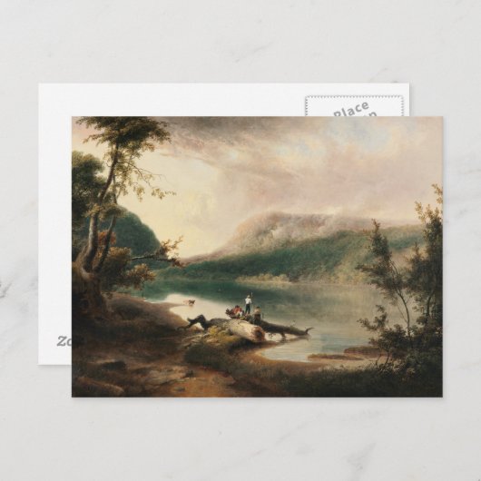 トマス・ダウティ – デラウェアのウォータギャップ ポストカード (正面/裏面)