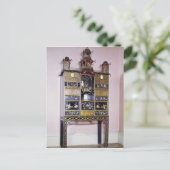 トマス・チッペンデールスタイルのパゴダのキャビネット ポストカード (スタンド正面)