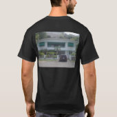 トマス・トンプソン。ベーシックダークTシャツ Tシャツ (裏面)