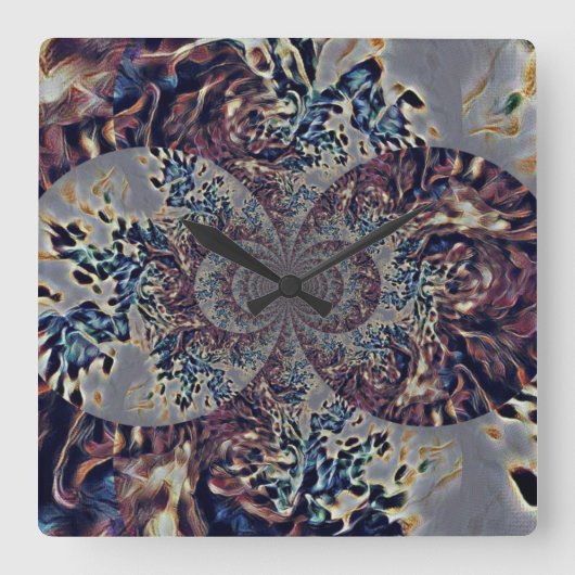 トマス・ノヴァ スクエア壁時計 (正面)