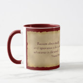 トマス・ペインのコーヒー・マグ マグカップ (左)