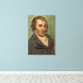トマス・ペインポートレート キャンバスプリント (インサイチュ (ウッドフロア))