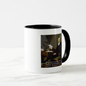 トマス・ペイン"私の兄弟"引用文ギフト&カード マグカップ (正面右)