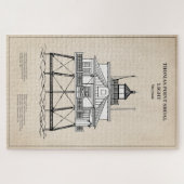 トマス・ポイントショールライトハウス – メリーランド – SBD ジグソーパズル (横)