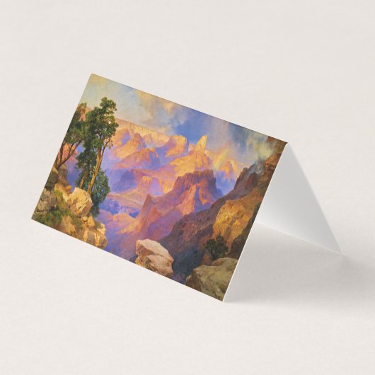 トマス・モラン・アート、グランドキャニオンとレインボー (正面)