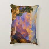 トマス・モラン・アート、グランドキャニオンとレインボー アクセントクッション (裏面(縦))