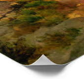 トマス・モラン・アート、グランドキャニオンとレインボー ポスター (角)