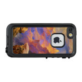 トマス・モラン・アート、グランドキャニオンとレインボー LifeProof iPhoneケース (裏面横)