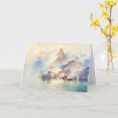 トマス・モラン – ザドリームシティ カード (黄色い花)