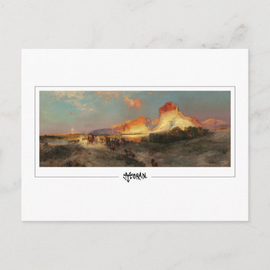 トマス・モラン#183 -ファインアート ポストカード (正面)