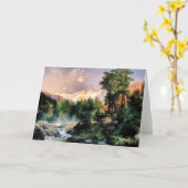 トマス・モラン – 3つのテトン カード (黄色い花)