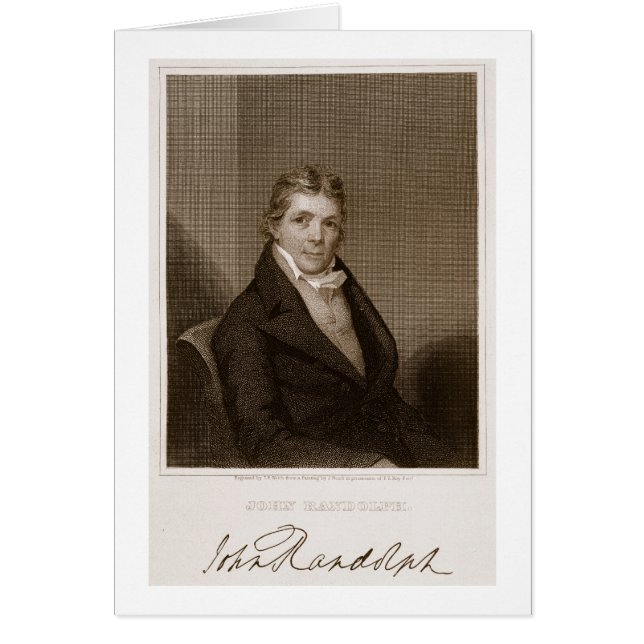トマスB.著刻まれるジョンランドルフ(1773-1833年)。 私達 (正面)