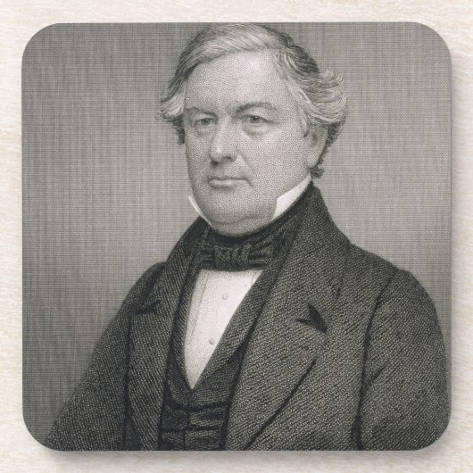 トマスB. Welch (181著刻まれるミラード・フィルモア コースター (正面)