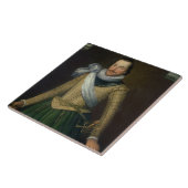 トマスButton (d.1694)海軍大将 タイル (側面)