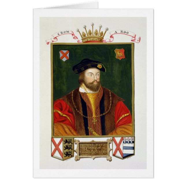 トマスFitzgeraldの(1513-37年の)主のOffalポートレート (正面)