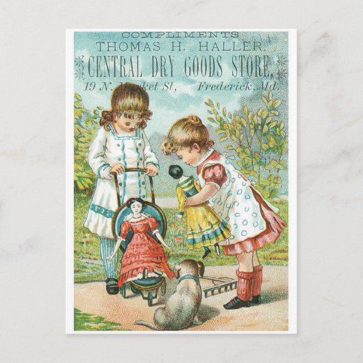 トマスHハラーセントラルドライグッズ店 ポストカード (正面)