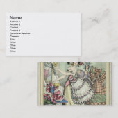 トマスMcLeanが出版するざわめきロンドン(co 名刺 (正面/裏面)