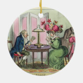 トマスMcLeanが出版するCribbageロンドン(colo セラミックオーナメント (裏面)