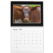 トマスMinutolo著牛2018月例カレンダー カレンダー (2月 2027)