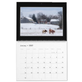 トマスMinutolo著牛2018月例カレンダー カレンダー (1月 2027)