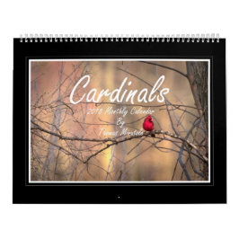 トマスMinutolo著（鳥）ショウジョウコウカンチョウ2018の月例カレンダー カレンダー