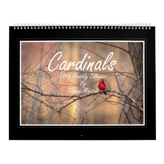 トマスMinutolo著（鳥）ショウジョウコウカンチョウ2018の月例カレンダー カレンダー (カバー)