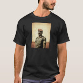 トマスSankara -ブルキナファソ-アフリカの大統領 Tシャツ (正面)