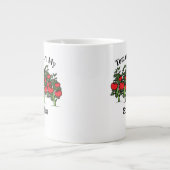 トマトおもしろいは私の土の仲間 ジャンボコーヒーマグカップ (正面)